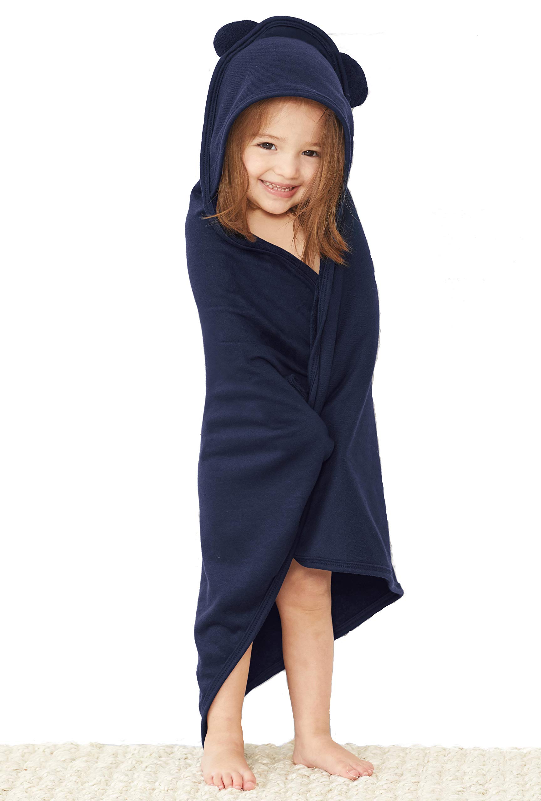 Rabbit Skins Infant/Toddler Character - Toalla con capucha con orejas