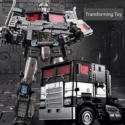 Miniatura 4 de QCCX Juguetes de Robots de Coches, Figuras de Acción de Deformación para Niños y Niñas de 6 años en adelante, Transformados en Juguetes de Coches