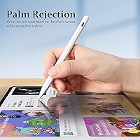 Vista 4 de MEKO Paquete de 8 puntas de repuesto solo para el lápiz de iPad de carga rápida MEKO