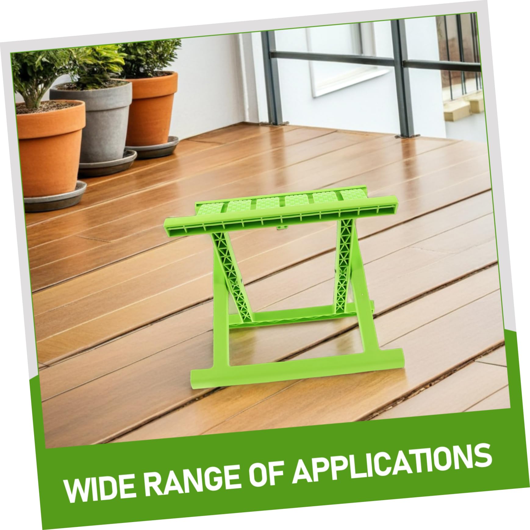 UPKOCH Tabouret Pliant Portable Plein Air Chaise et Ergonomique pour Camping Randonnée et Barbecue Vert