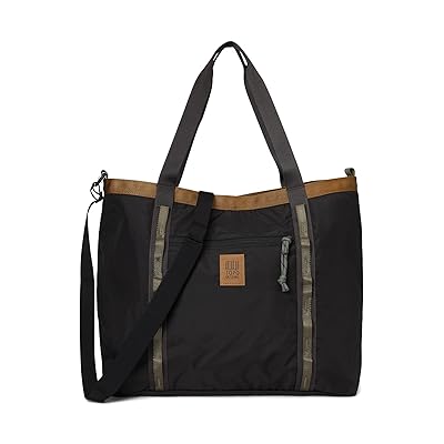 Topo Designs Mountain Utility Tote Bags Black/Neutral