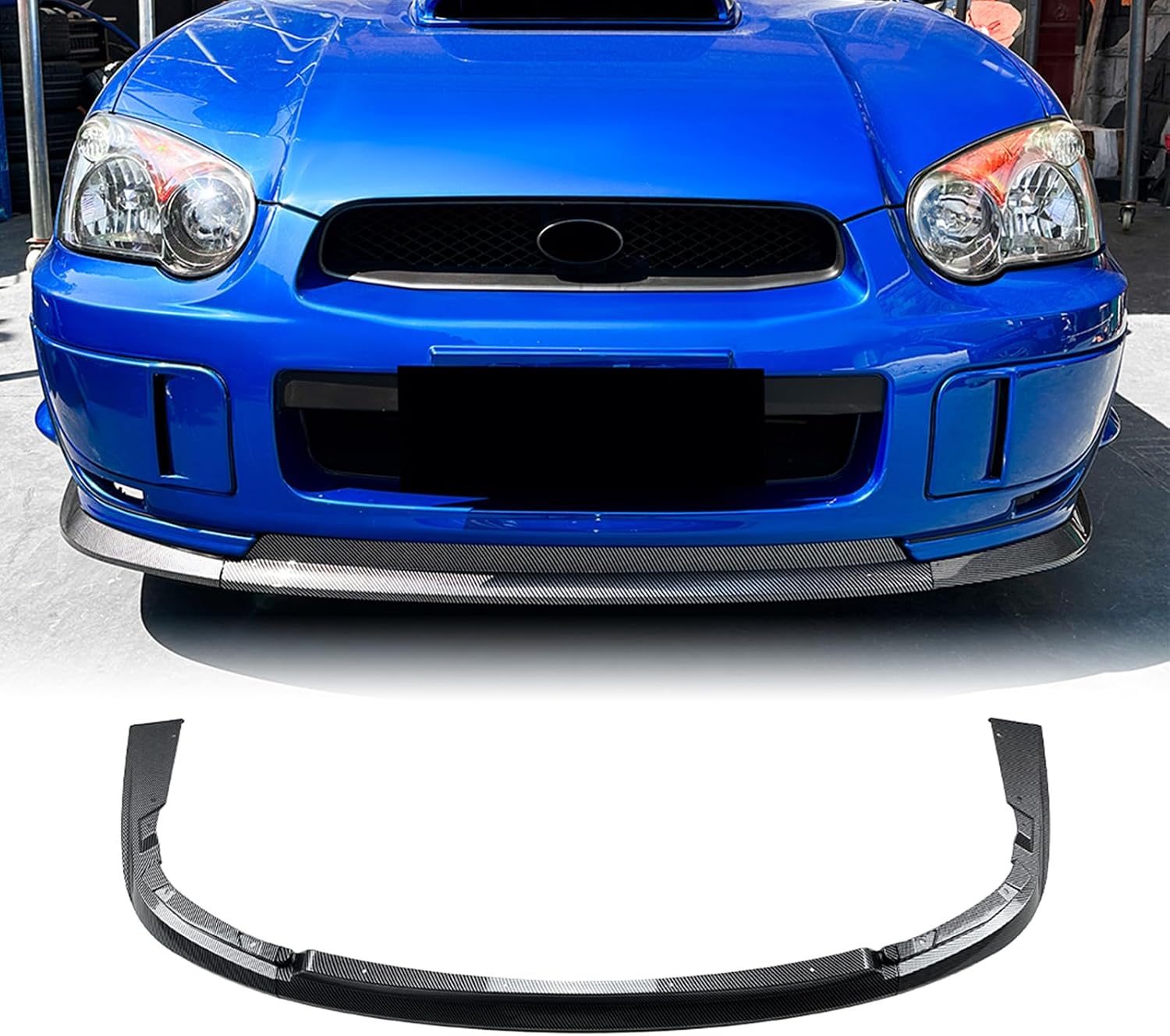Car Front Bumper Spoiler Lip Kit for Subaru Impreza WRX STI 2004-2005