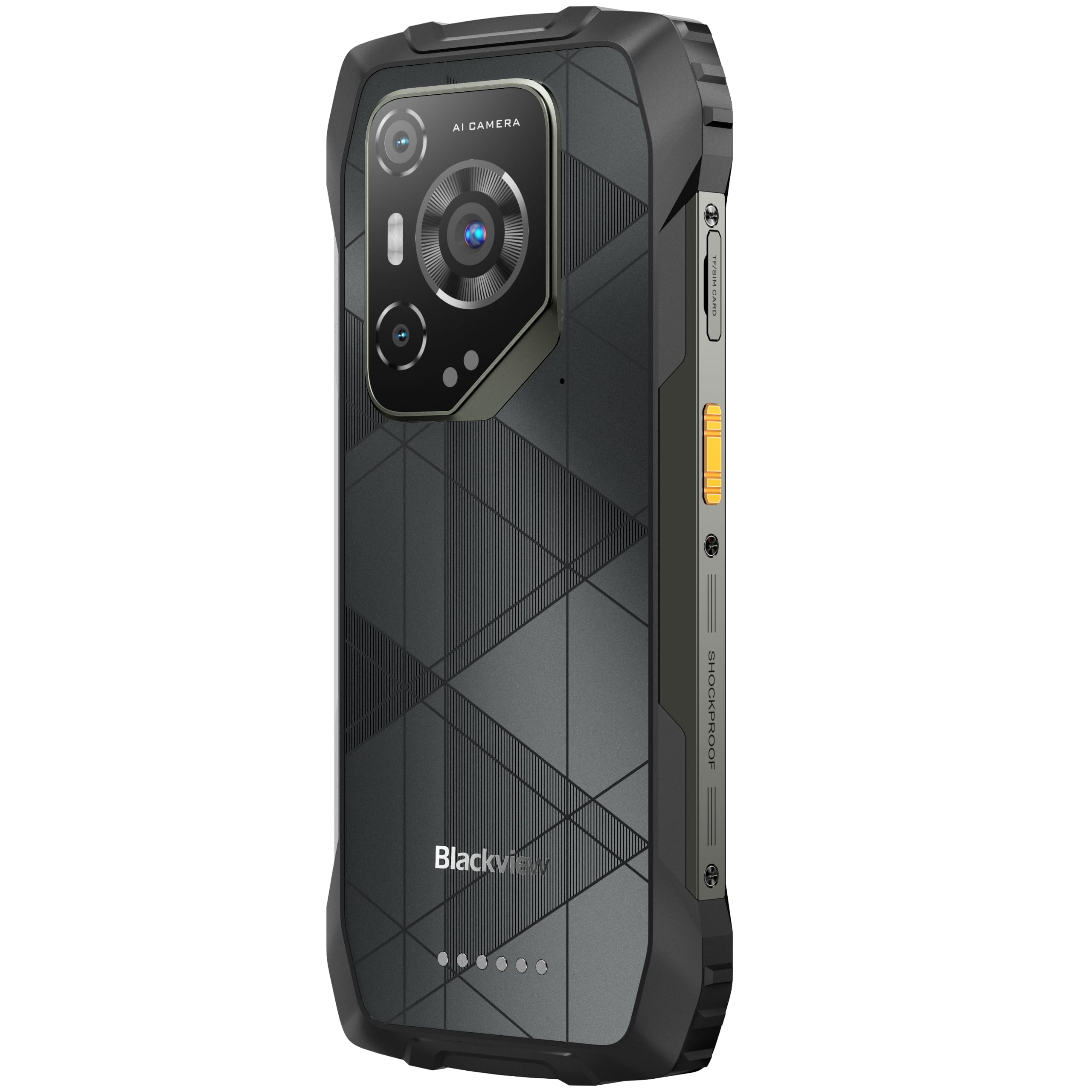 Blackview BL7000 AI 5G Movil Irrompible Android 15-24GB+256GB (TF 2TB), 6.78" 2K 120Hz Smartphone, 50MP+32MP, Visión Nocturna 20MP, 5G Dual SIM/NFC/GPS/OTG/Face ID/Dimensity 6300 Movil Resistente