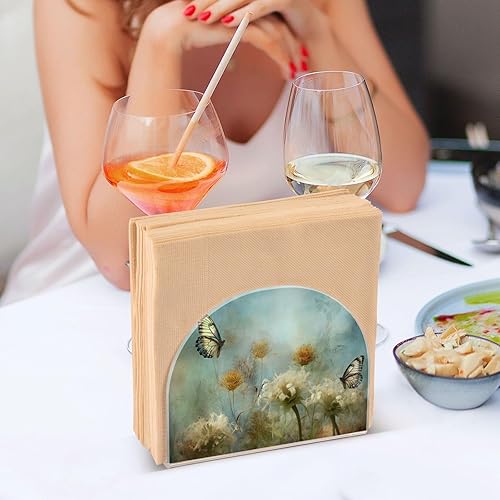 Miniatura 7 de Acrylic Napkin Holder - PaperTowel Holder in Clear - Modern Decorative Guest Napkin Holder for Home Kitchen Dining Party Tables Restaurant