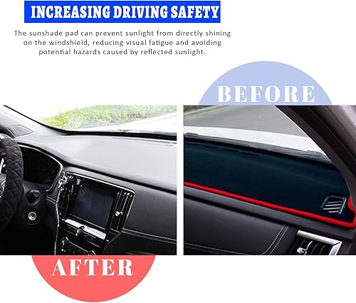 Miniatura 3 de Biifoxee Cubierta de tablero personalizada para Kia Sorento 2021 2022, cubierta de salpicadero, protector de alfombrilla de salpicadero, accesorios