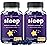 NutraChamps Sleep Gummies for Adults & Kids, Melatonin Gummies with Chamomile, Valerian & L Theanine, Vegan Childrens Melatonin 3mg, 1.5 mg, or 6mg (Pack of 2, 120 Gummy)