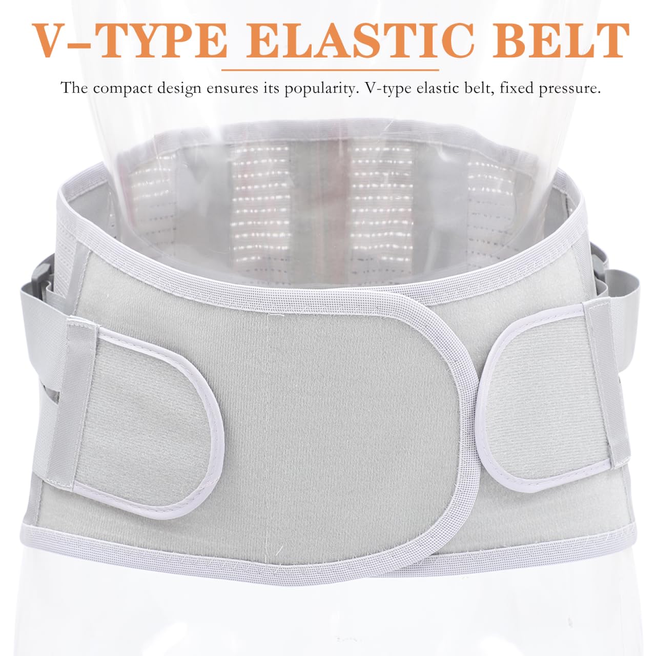 Ipetboom Unisex Back Brace Belt Widen Lumbar Support Waist Support Belt Breathable Waist Protector for Lower Back Pain Relief and Sports Fitness 37.40X9.05 Inches