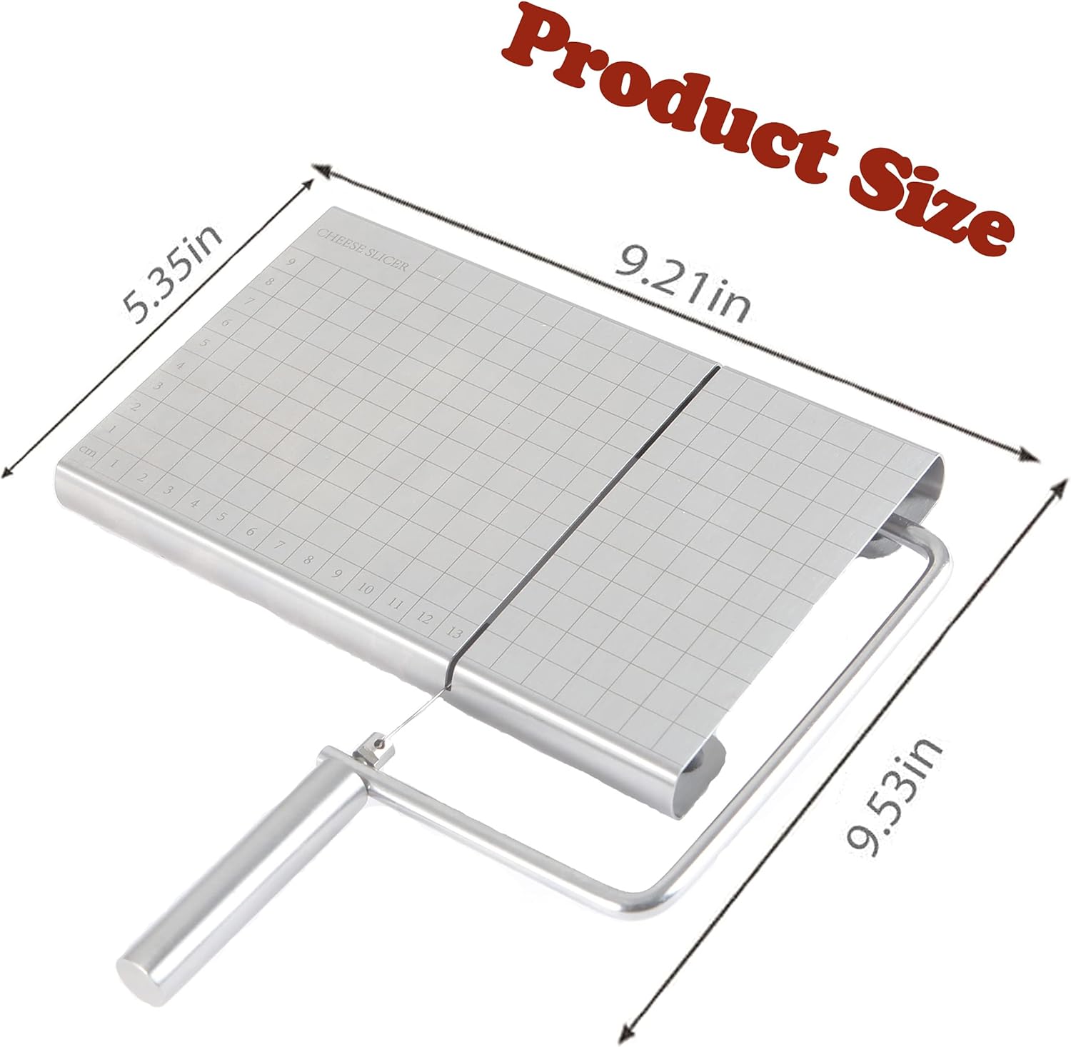 Buy SmalDian Cheese Slicer Butter Cutter Stainless Steel with Accurate
