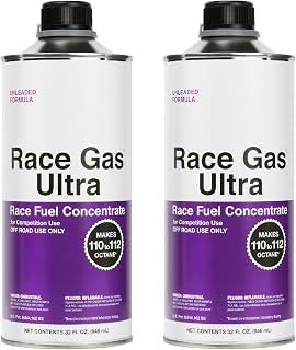 Racegas 100032 Case of 2 Cans Offroad Race Fuel Concentrate Octane Booster