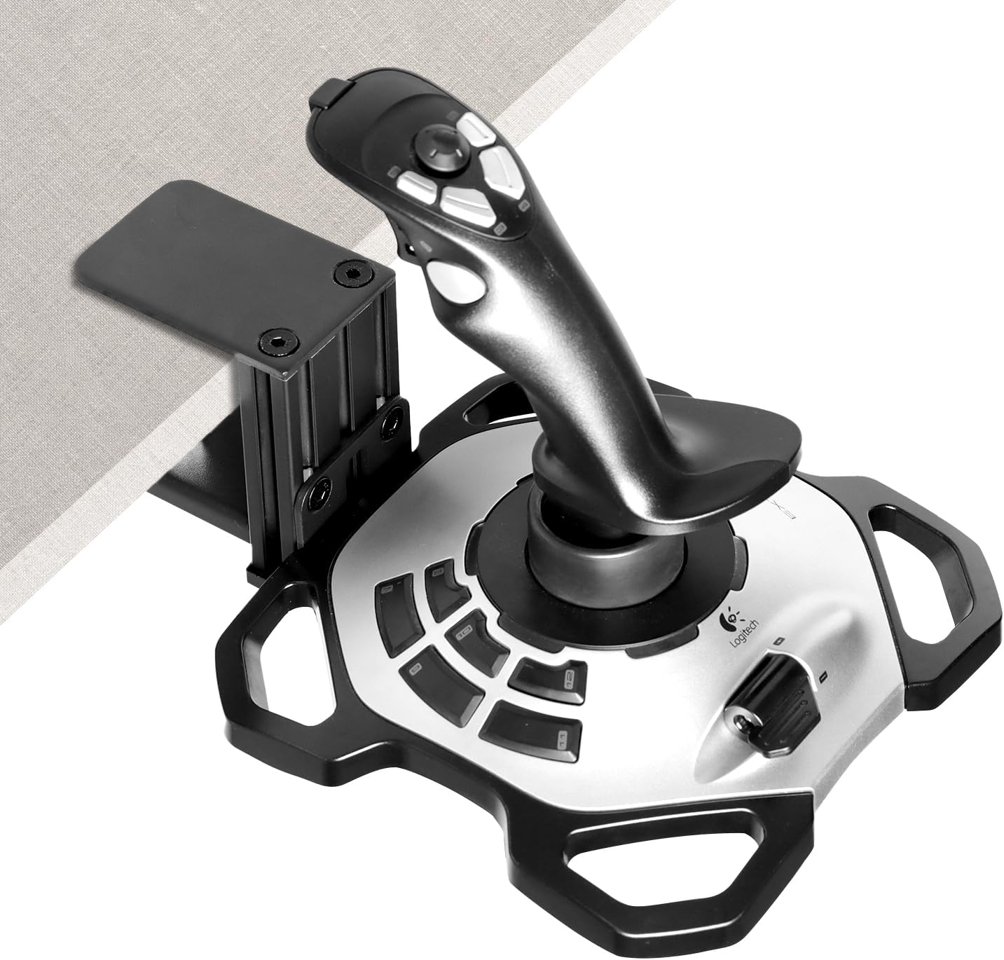 Hikig Desk Mount for Extreme 3D Pro Joystick Compatible with Logitech G