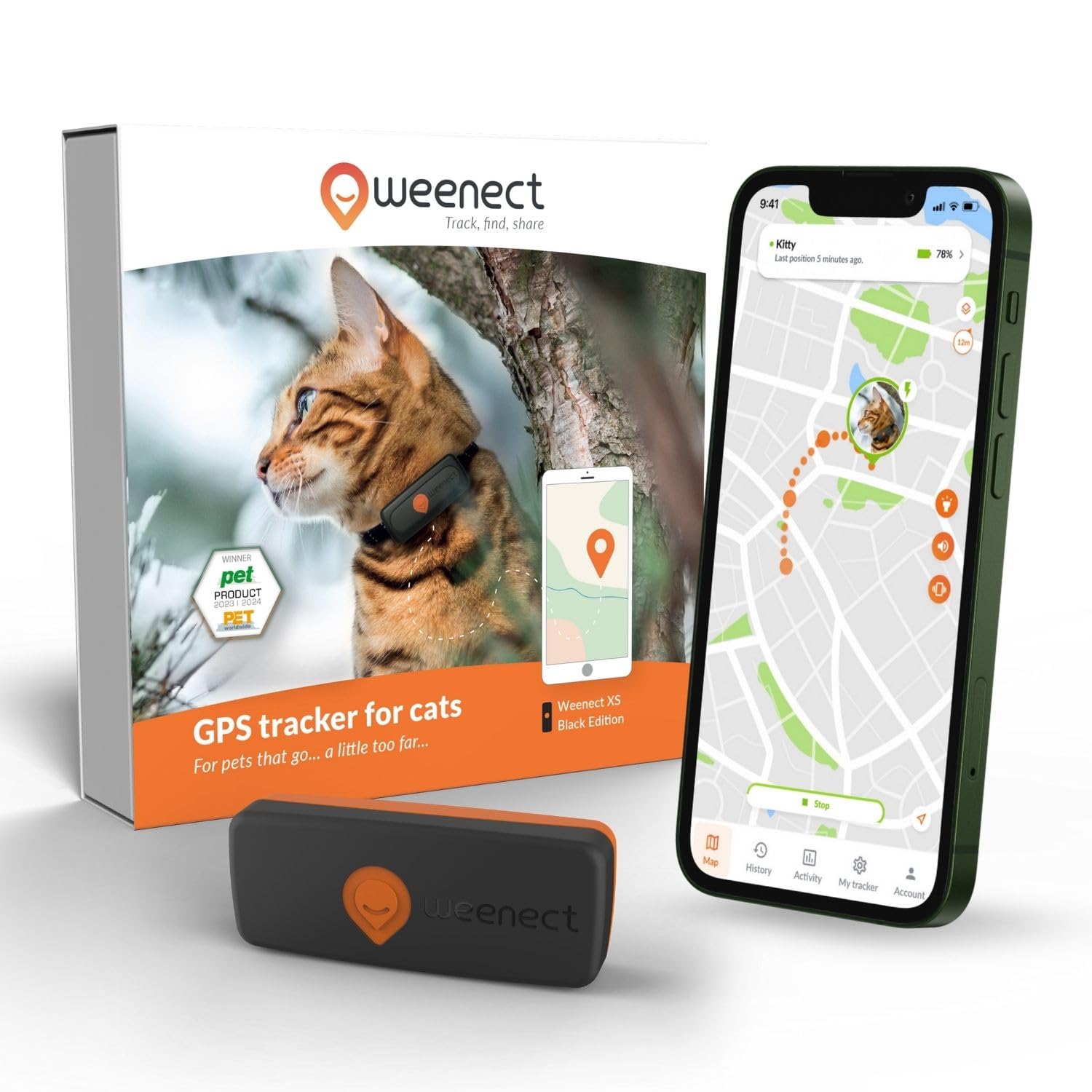 Weenect Cat XS GPS Tracker