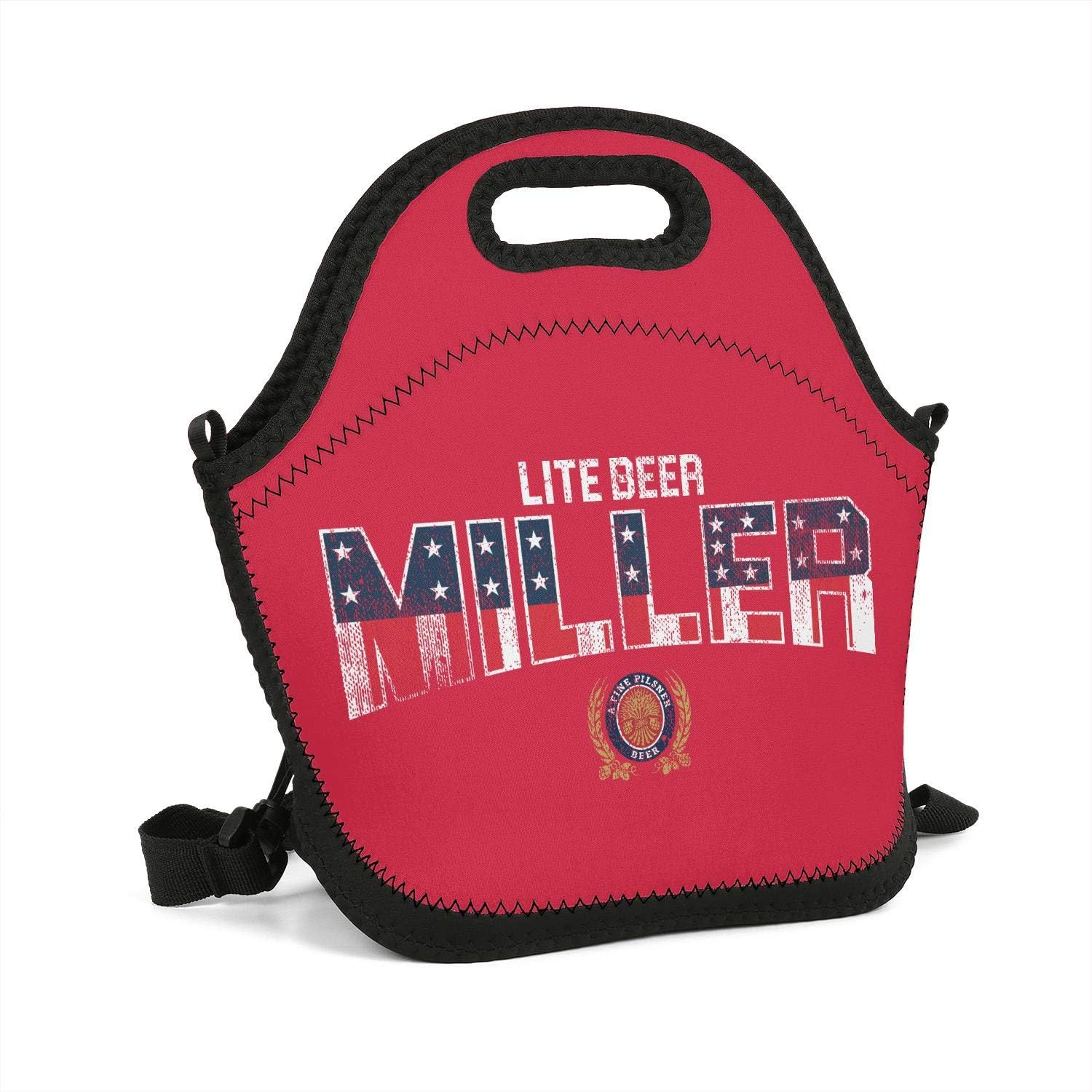 SDHAK MillerLiteBeerAmericanFlagDistressedkeg