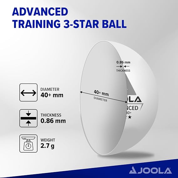 JOOLA Retractable Ping Pong Net for Any Table - Portable Table Tennis Net and Post Set Stretches 5.75' & Clamps Up to 2 Thick - Optional Racket and Ball Set, Games for Family