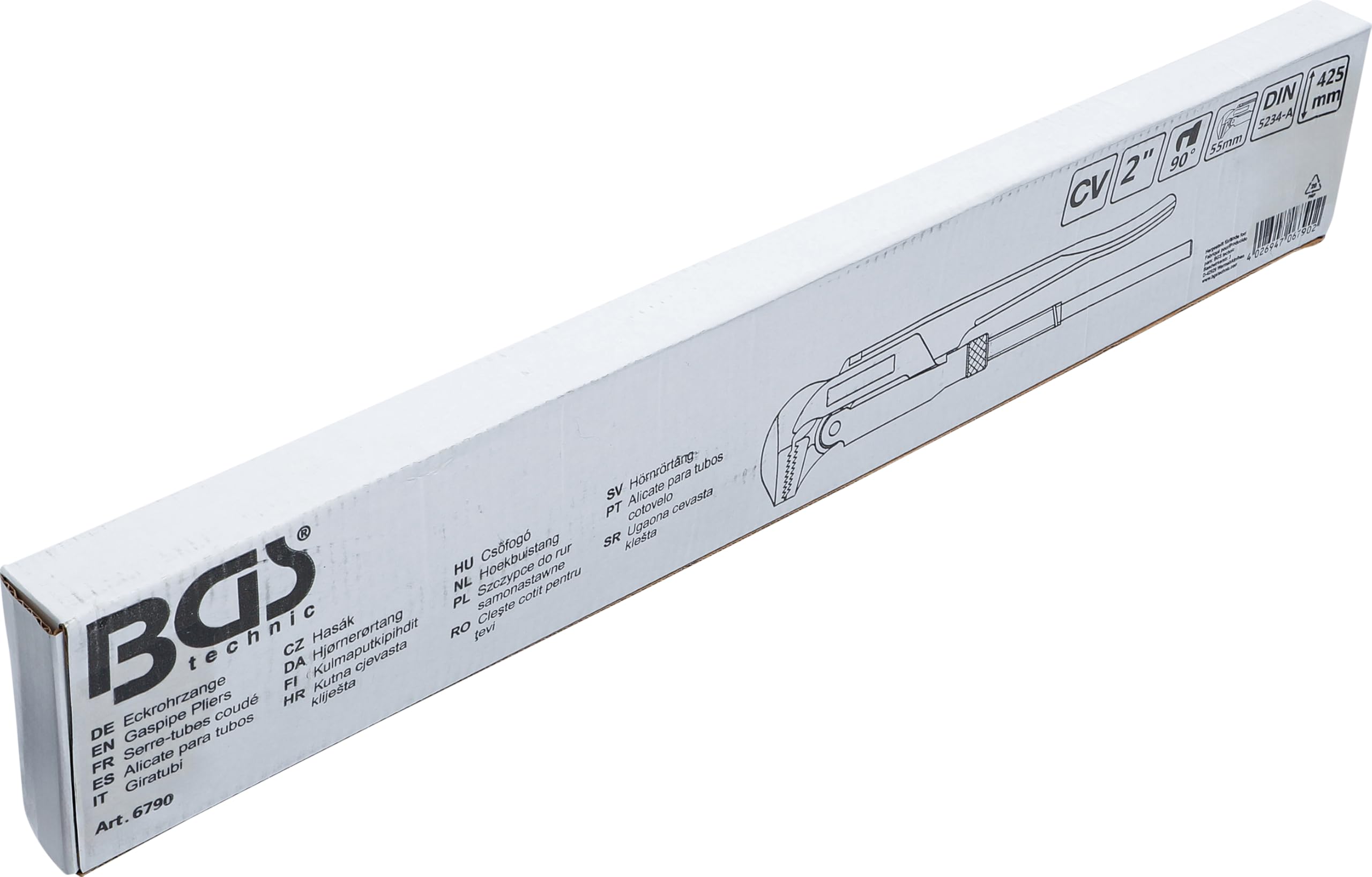 BGS 6790 | Giratubi | 50 mm - 2" | forma svedese