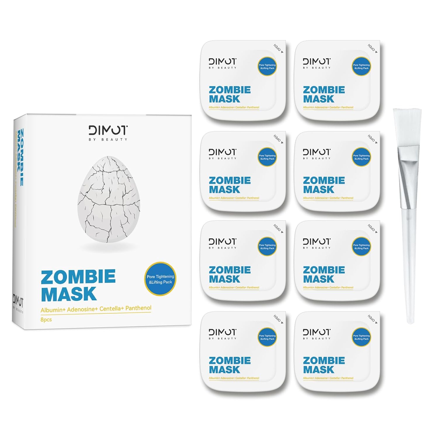2025 New Zombie Facial Mask, Zombie Mask Facial, Hydrating Skincare Face Mask, Pore Tightening & Lifting Deep Cleansing Clay Mud Mask(1 Box 8Pcs) 2025 New Zombie Facial Mask, Zombie Mask Facial, Hydrating Skincare Face Mask, Pore Tightening & Lifting Deep Cleansing Clay Mud Mask(1 Box 8Pcs)