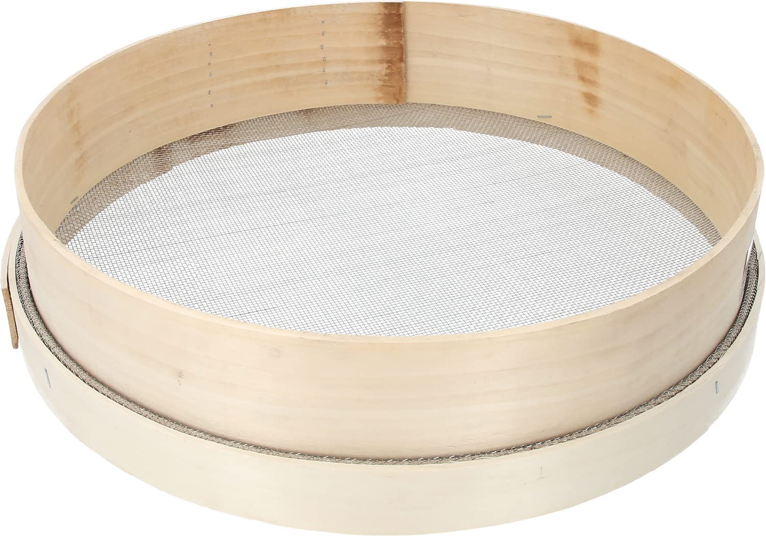 KS Tools 144.0564 Criba Ø 420mm, madera, Abertura de tamiz 1,9mm