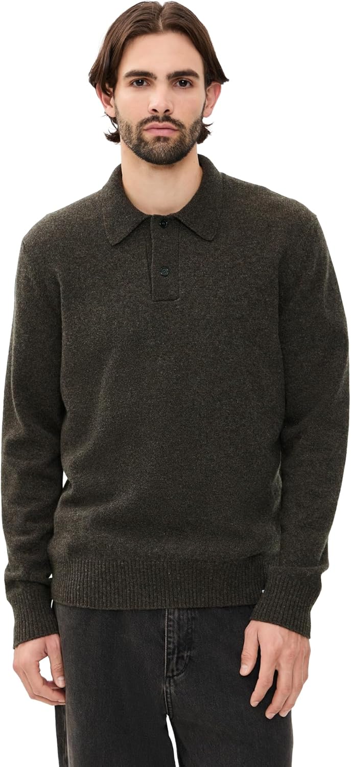 Norse Projects Men's Norse Standard Merino Lambswool Polo