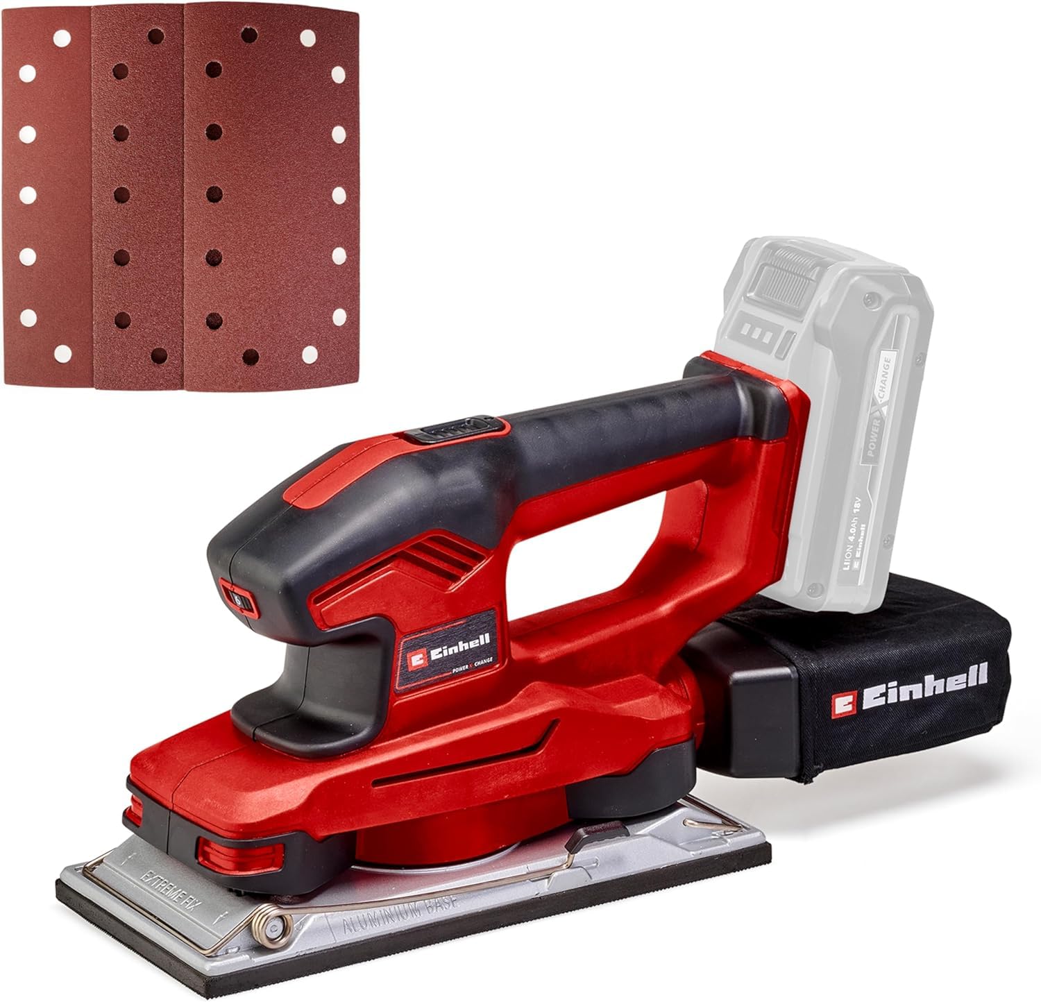 Ponceuse Vibrante Sans Fil Einhell TE-OS 18/230 Li - Puissante et Pratique