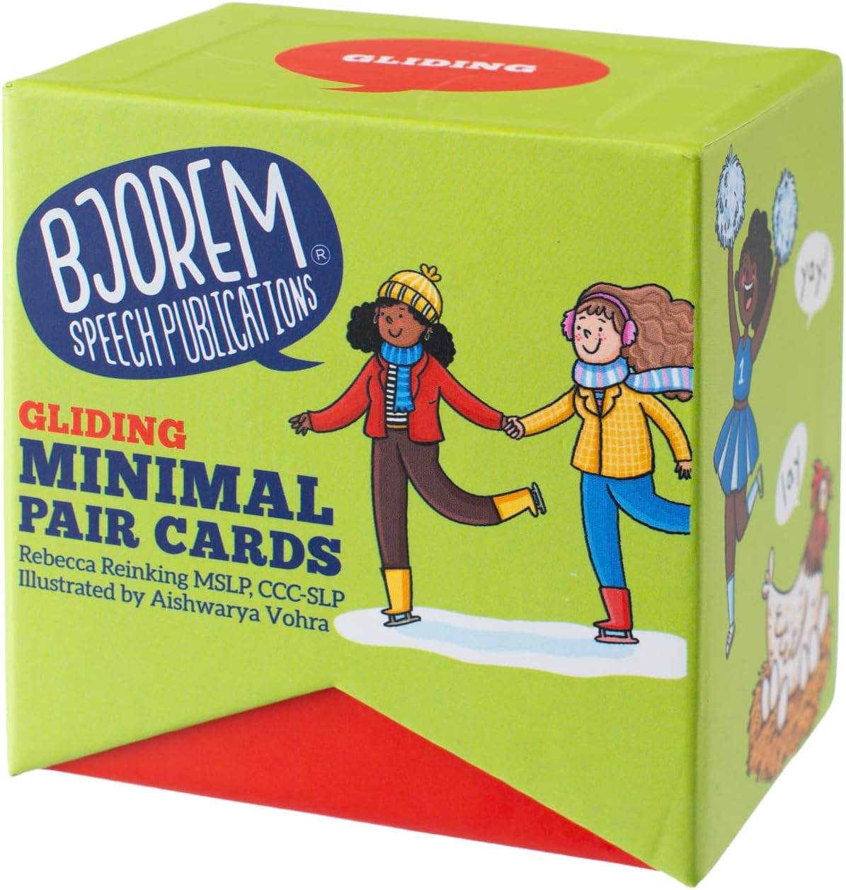 Bjorem Speech Minimal Pairs Gliding: Speech Therapy Cards for Children - Improve Articulation and Phonemic Awareness | Educational Materials | Speech Materials
