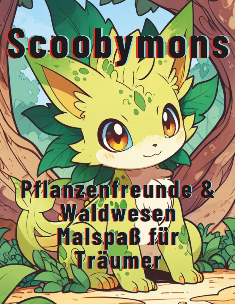 Scoobymons : Pflanzenfreunde & Waldwesen : Malspaß für Träumer