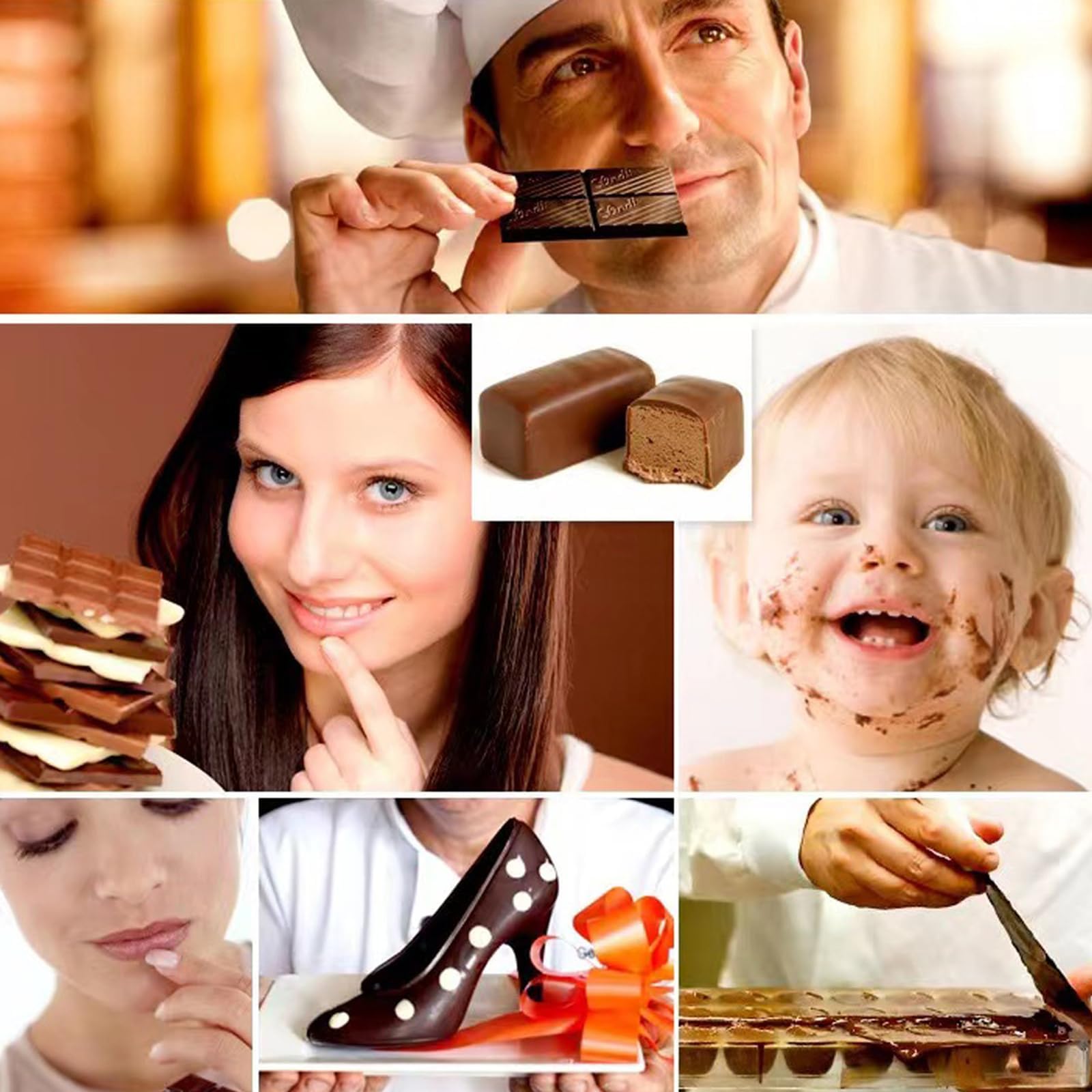 Tempéreuse à Chocolat, Pot Électrique à Fondre le Chocolat 40W