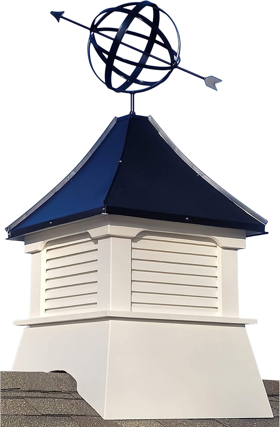 Yosemite Cupola with Armillary, 24 in. Square, 53 in. High
