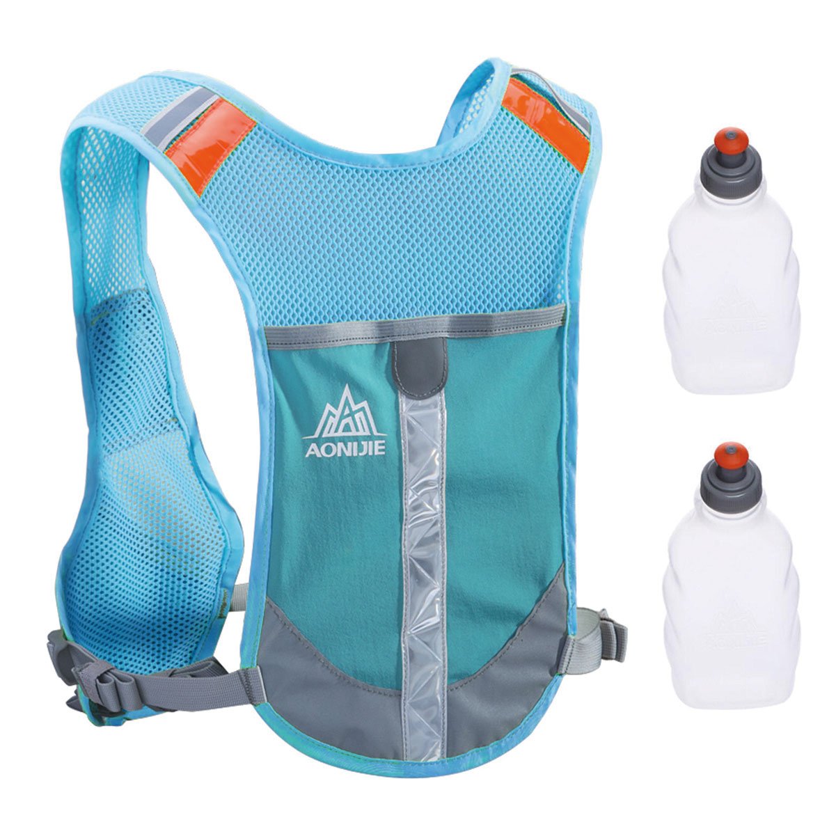 jeelad Running chaleco de hidratación mochila mochila de hidratación para running correr ciclismo - LYSB06XXQD3YD-SPRTSEQIP, Azul