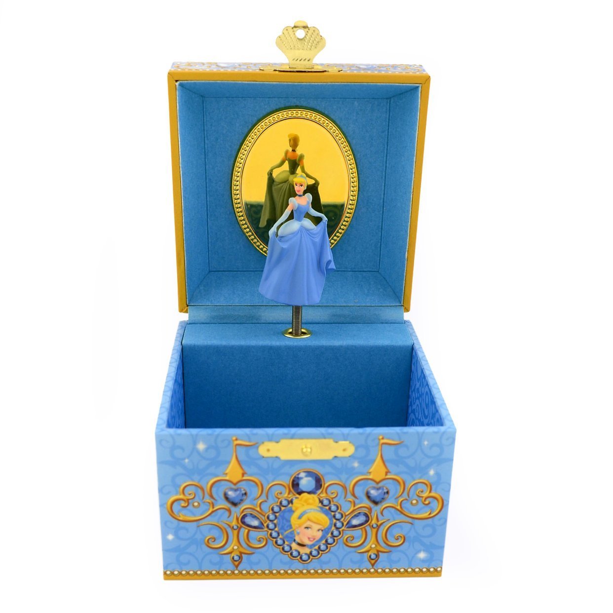 Disney Parks Exclusive Cinderella Musical Jewelry Box : Amazon.sg