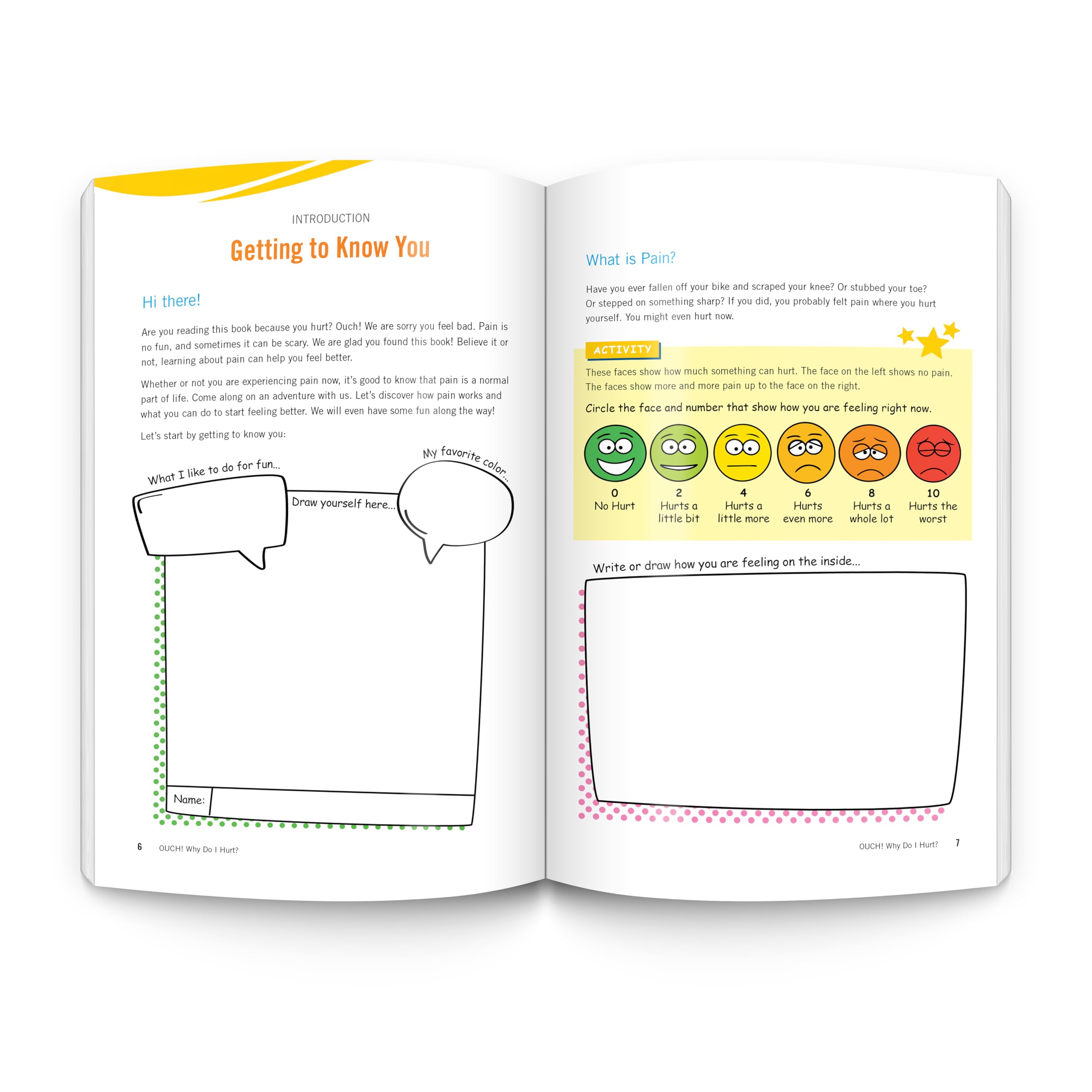 Ouch! Why Do I Hurt?: A Children's Workbook and Guide to Understanding Pain - Image 5