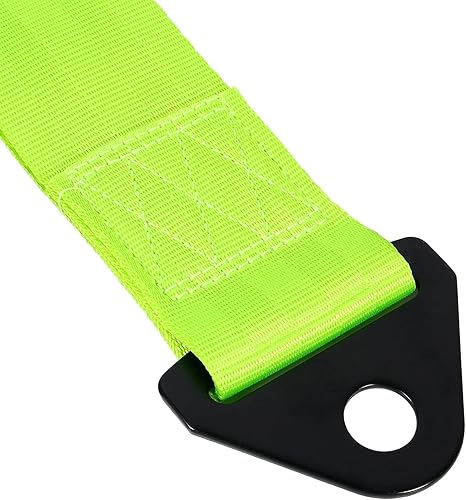 Miniatura 6 de Unifizz Gancho de remolque de repuesto universal para coche, gancho de remolque de automóvil, correa de cinturón de parachoques para remolque, 2