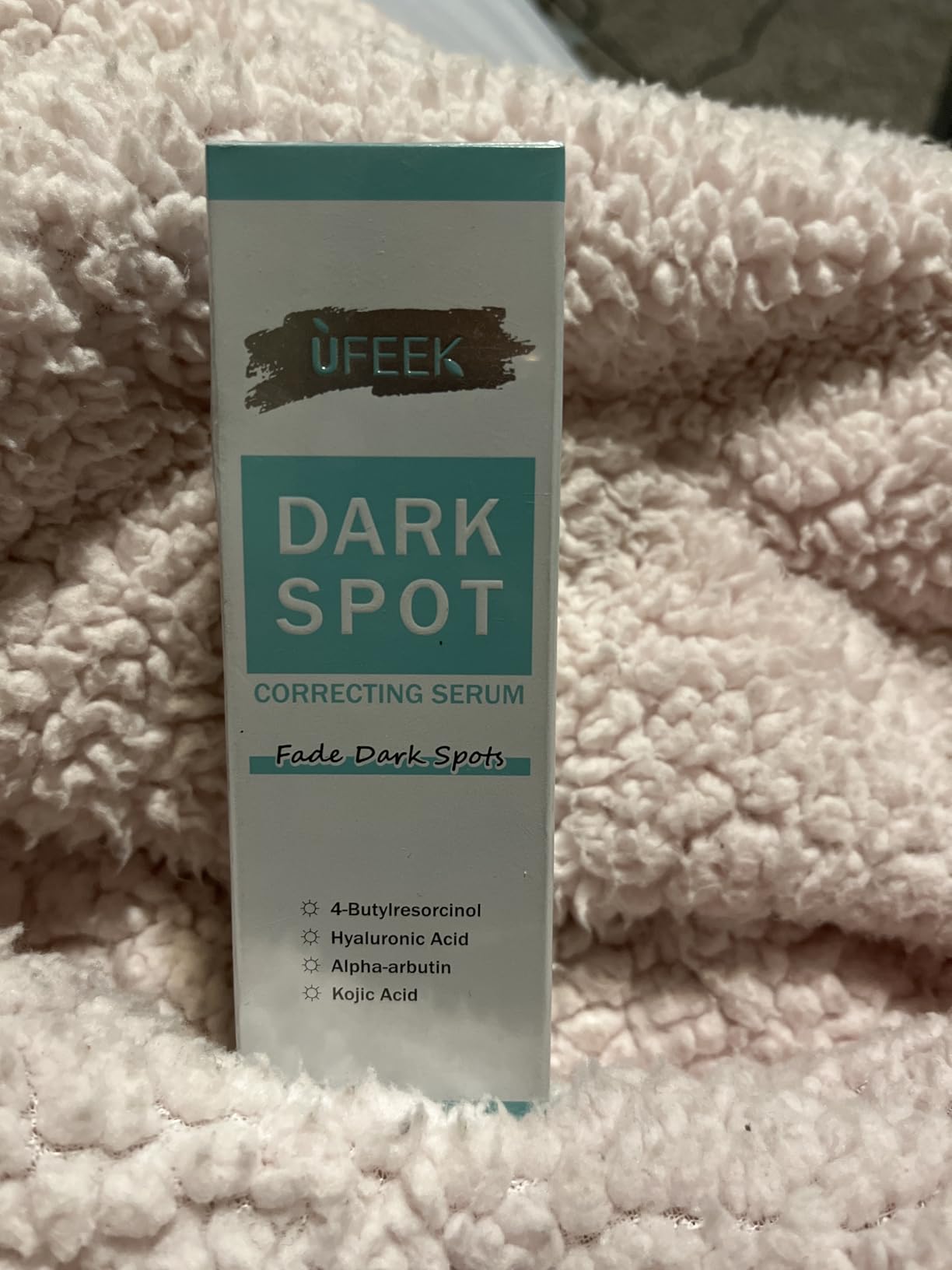 UFEEK Dark Spot Remover for Face and Body Serum, Dark Spot Corrector for Freckles Melasma Age Spot Sun Spot Brown Spot for Women and Men, 1.7 Fl Oz
