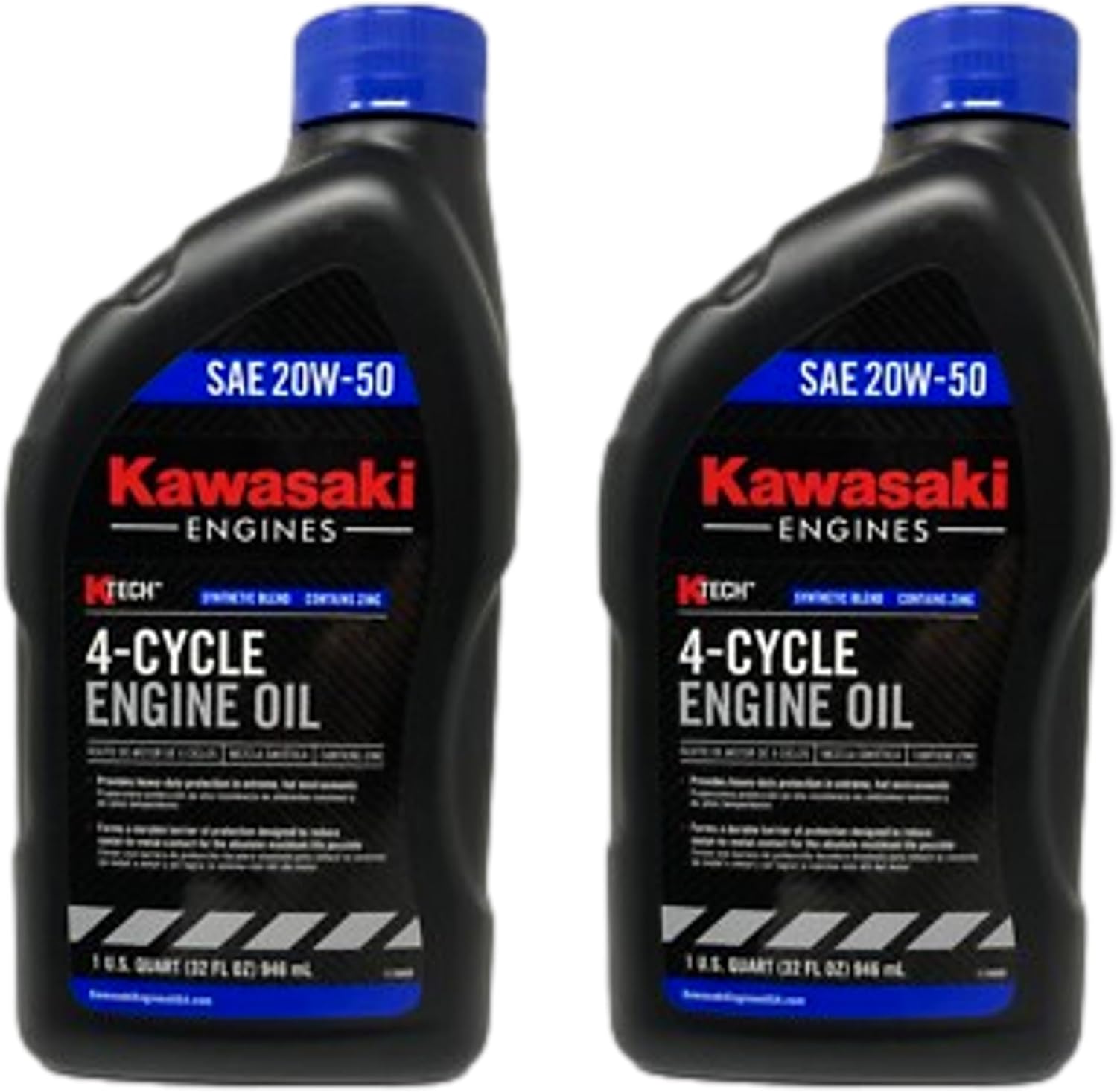 Tune Up Kit for Kawasaki FX751V FX801V FX850V Carb EFI Engines 99969-6537 w/o Inner Filter 20W50