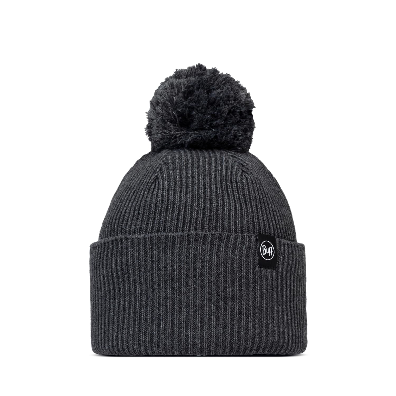 Buff®| Knitted Hat Man Woman Adult, Extreme Cold, Practical, Versatile, Fashionable, Thermal Insulation, Comfortable, One Size, Grey