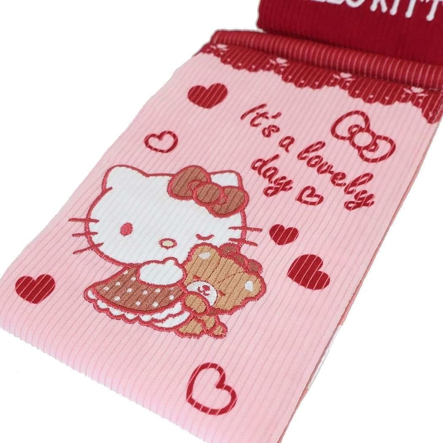 Marushin 3785001100 Toilet Paper Holder Cover, Sanrio Hello Kitty Holder/Kitty with Side Type, Smartphone Accessories