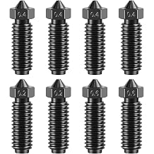 Hardened Steel Nozzle Kit for Anycubic Kobra 2 Series, 0.2mm, 0.4mm & 0.6mm Nozzle Replacement for Kobra 2, Kobra 2 Neo, Kobra 2 Pro, Kobra 2 Plus & Max, 3D Printer Accessories, 8-Pack