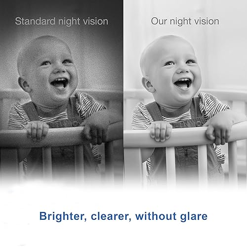 Miniatura 61 de VTech [Actualizado] Monitor de bebé VM350-2, pantalla de 5 pulgadas, 2 cámaras, rango de 1000 pies, visión nocturna, audio de 2 vías, canciones