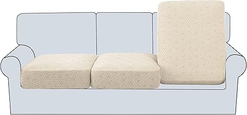 Miniatura 42 de H.VERSAILTEX 2025 Funda de sofá de jacquard de 1 pieza, fundas de sofá de alta elasticidad, protector de muebles antideslizante, funda de sofá suave