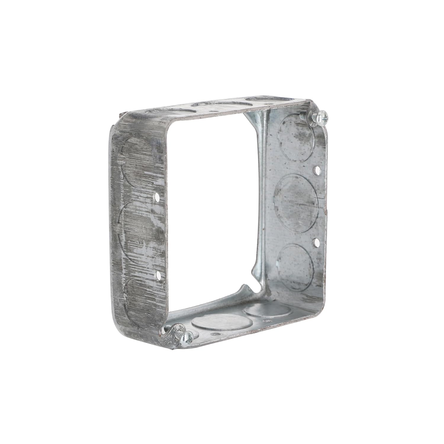 Hubbell-Raco 203 Square Extension Ring, 1-1/2" Depth, 1/2"-3/4" Knock-Outs, 4" (Pack of 50)