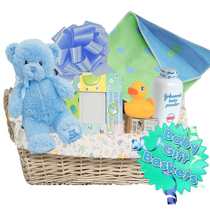 Little Miracles Baby Boy "Bath Time Fun" 20 Piece Deluxe