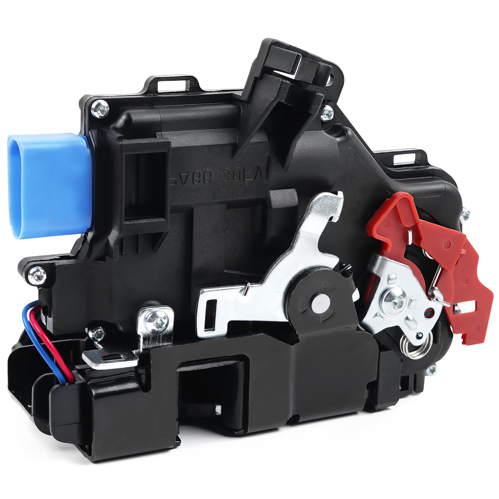 MIKKUPPA Türschloss Hinten Rechts Passend für Golf 5 Touran Jetta, 7L0839016 Schloss Stellmotor mit Zentralverriegelung