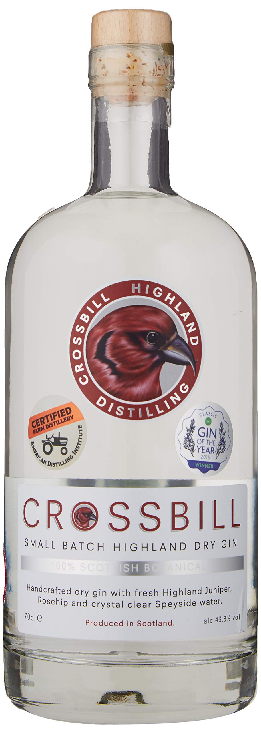 Crossbill Highland Dry Gin 70 cl