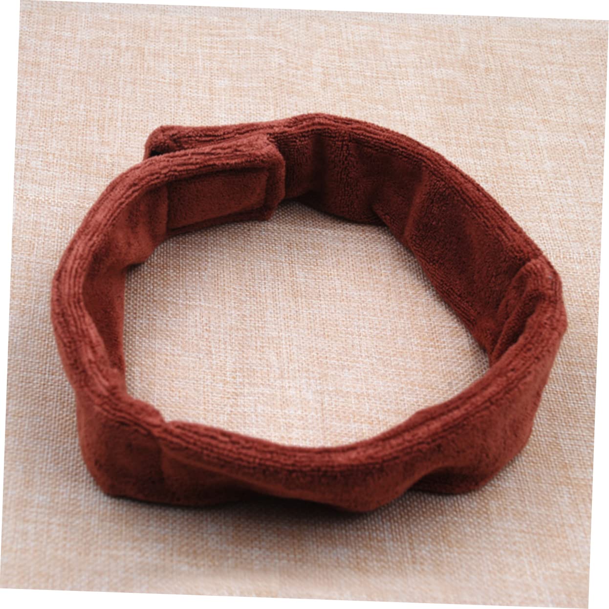 FOMIYES 6piezas Toalla Absorbente Para Cabeza Set De Pañuelos De Spa Para Maquillaje y Peluquería Soporte Color Café Para Casa y Salones