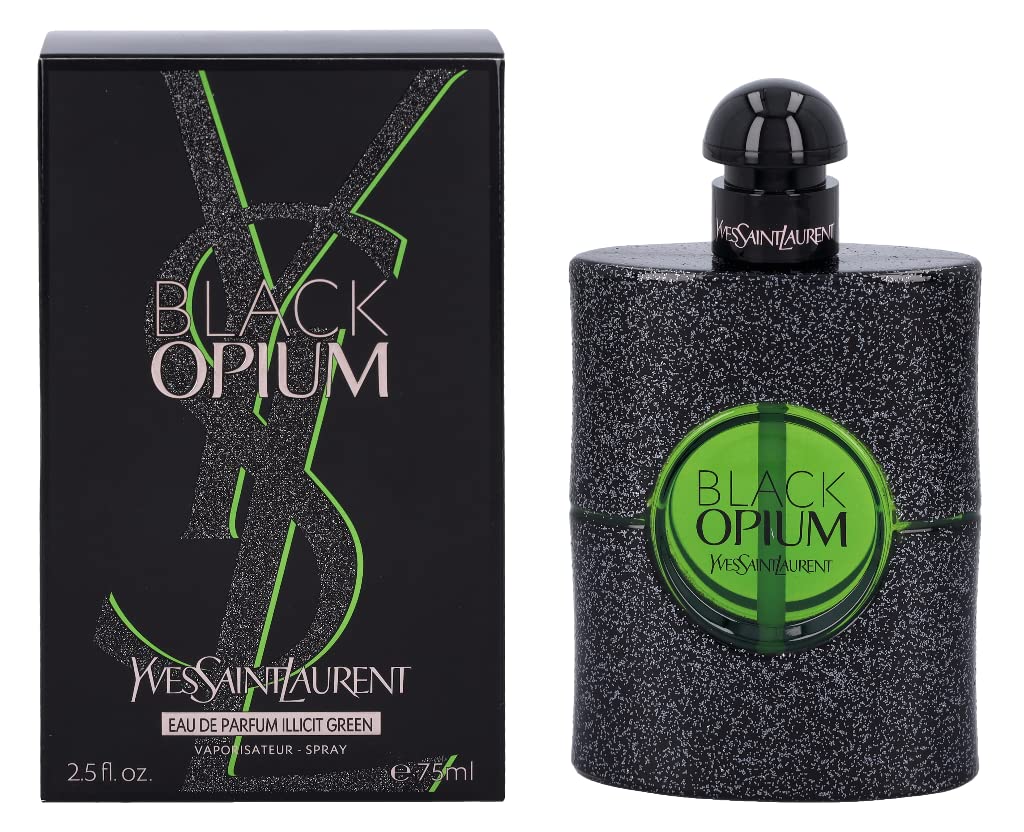 Black Opium Illicit Green By Yves Saint Laurent Eau De Parfum Spray 2.5 Oz