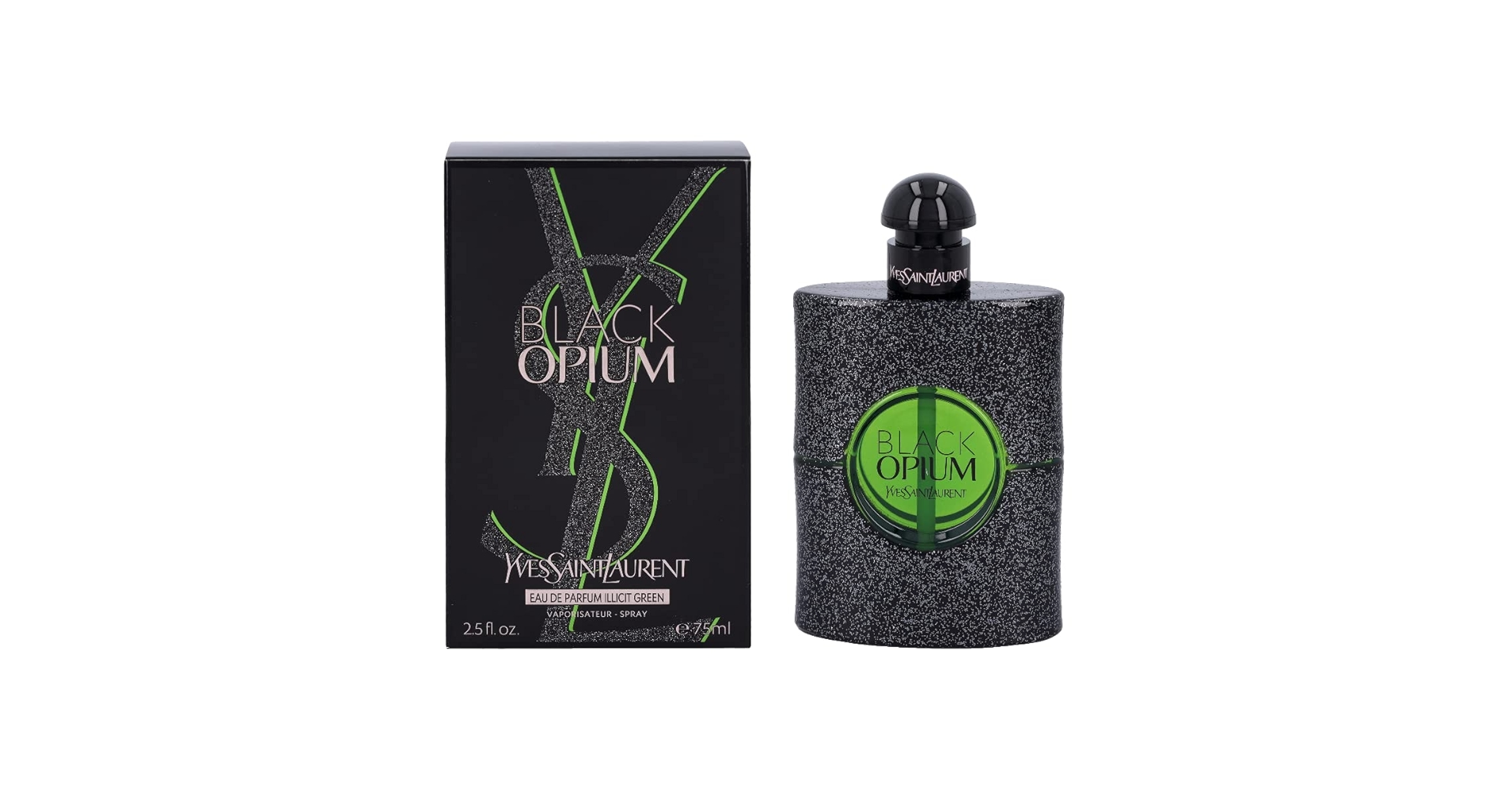 Yves Saint Laurent ブラックオピウム グリーン EDP75ml ブラックOPイリシットグリーン オーデパルファムスプレー(イヴ