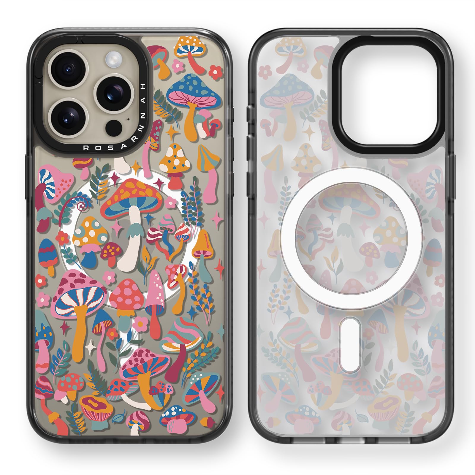 casevivid Magnetic for iPhone 15 Pro Max Magsafe Case Cute Aesthetic - Durable Shockproof 6.6 ft Drop Impact Phone Case Cover with Funny Fashion