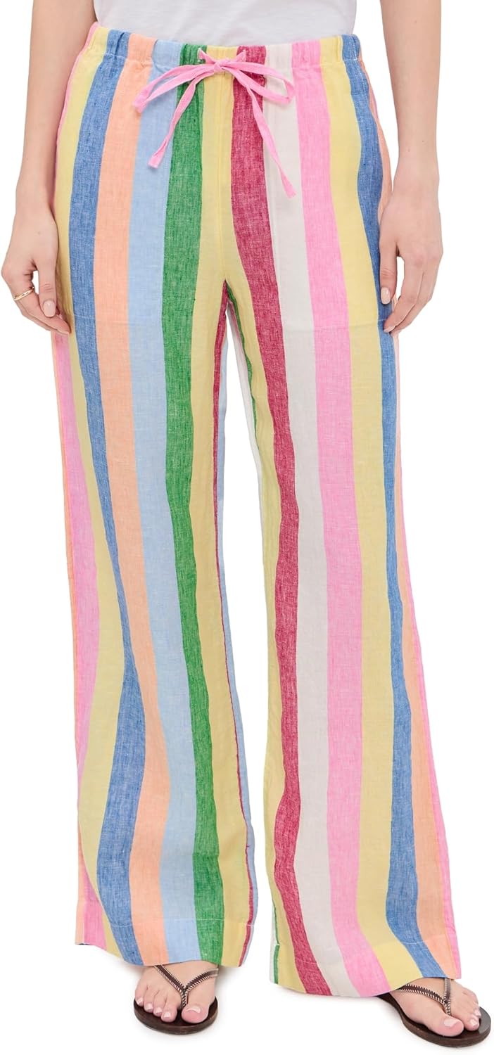 Faherty Women's Laidback Linen Pants