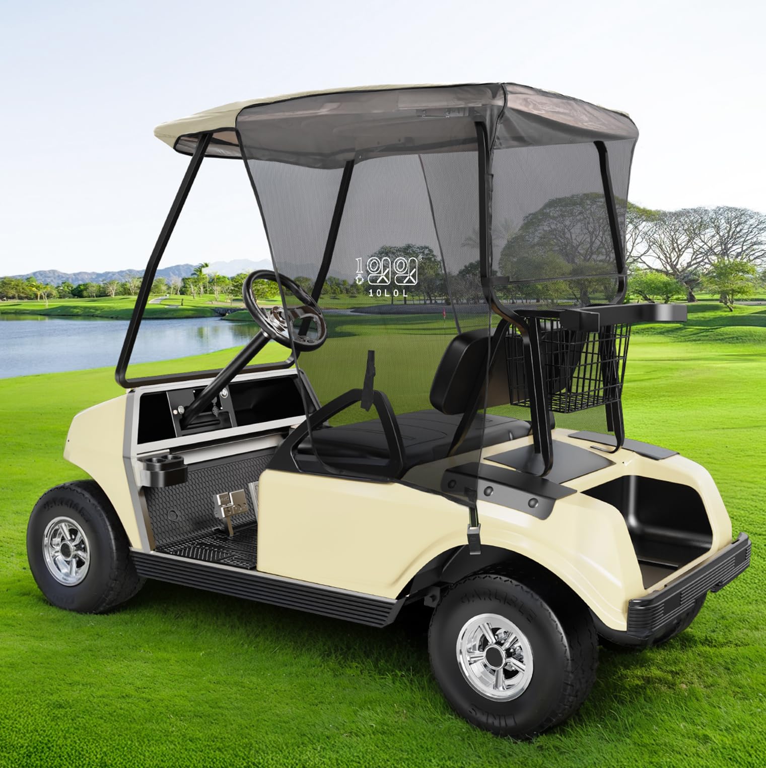 Amazon.com : 10L0L Golf Cart Sun Shade Cover for Club Car DS