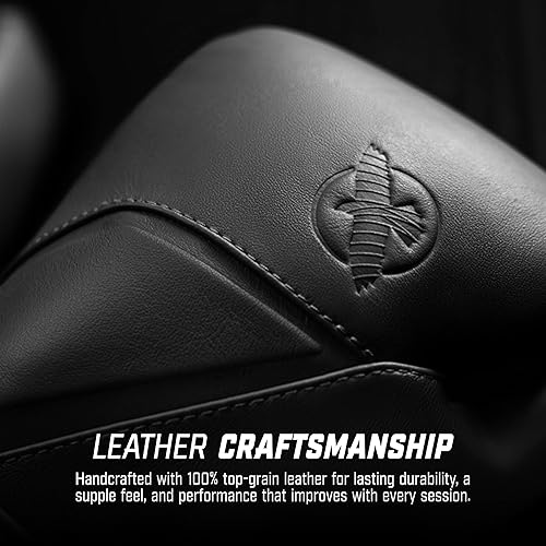 Miniatura 3 de Hayabusa Guantes de boxeo de cuero E1 para hombres y mujeres, protección de muñeca y nudillos, soporte de muñeca con doble férula, acolchado para