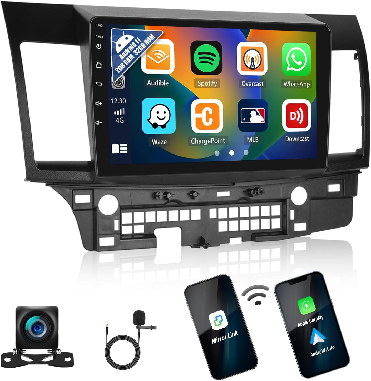 Autoradio Android 13 GPS 10,1 Pouces Pour VW Passat B6/B7/CC/Magotan 2011-2015 - Bluetooth, CarPlay, WiFi, 4 Canaux