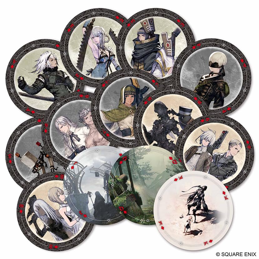 Amazon.co.jp: NieR Series 丸型トランプ : おもちゃ